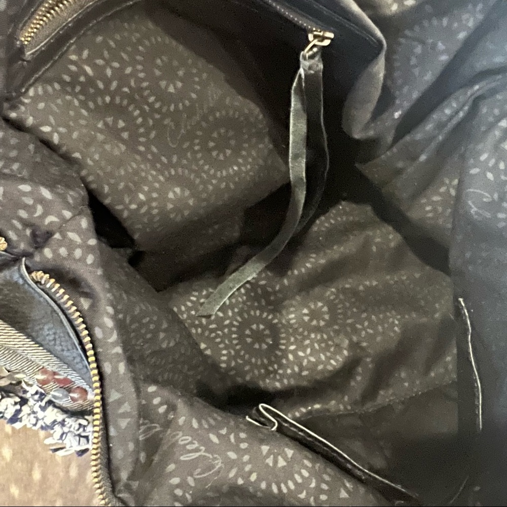 Cleobella Fringe And Sequin Boho Weekender Bag - image 6